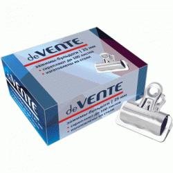 Зажим-бульдог для бумаг 25мм на 100л металлический цветной ассорти 10 шт/уп 4131600