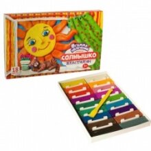 Пластилин 18цв Гамма Увлечений Солнышко классич со стеком 8042505