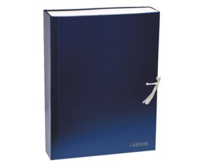 Короб архивный 315*100*250мм кашированный лакированный микрогофрокартон черный 3010530