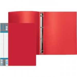 Папка на 4 кольцах А4 Daily 25 мм 600мкм сменная этикетка 3081410