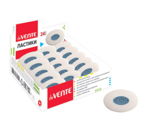 Ластик 43x31x9мм Core синтетич каучук овальный Белый dust-free 4070802