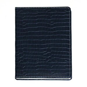 Алфавитная книга 128стр А5 Wild Темно-синяя Кожзам 2030402