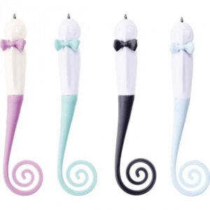 Ручка шар подарочная 0,7мм Синяя Хамелеон с корпусом в форме ящерицы с поворотным механизмом 9021923