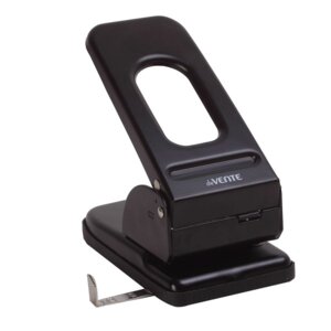 Дырокол 60л металл с линейкой черный 4020750