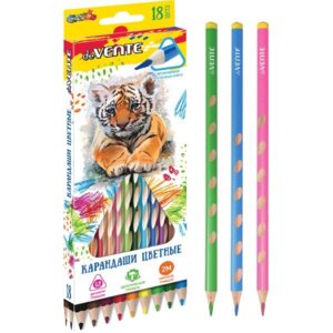 Карандаши 18цв трехгран Cosmo Trio 5023912