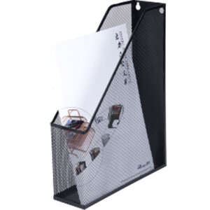 Вертикальный накопитель 7,5x25x31,8см Черный сетчатый металл 3042001