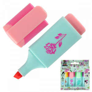 Набор маркеров выделителей Flowers Aroma  4цв асс 5045010