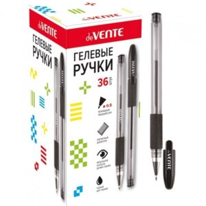 Ручка гелевая 0,5мм Kilometrico черная 5051019