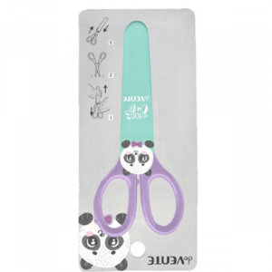 Ножницы 13,5см 100% Cute Panda защитный футляр 8010012