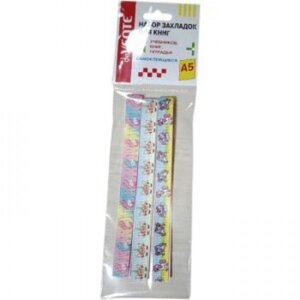 Набор закладок ляссе самокл 3 широк ленты A5 Unicorn 12x290мм 8065946