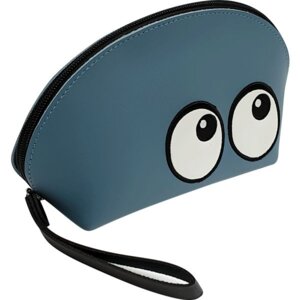 Пенал косметичка Watching you 20x13x8см матовая искусств кожа на молнии с бегунком 7026130