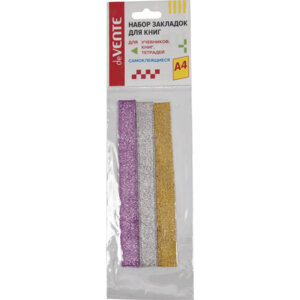 Закладки ляссе A4 Shine 3 широк ленты 12x400мм 8065908