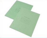 Тетрадь  24л Клетка Зеленая Беларусь 492/5