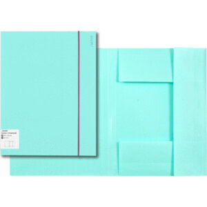 Папка с резинкой  Pastel A4 фактура песок 3070801