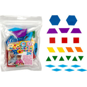 Набор магнитов Магнитные фигуры пласт цв асс 8071908
