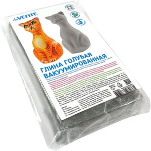 Глина для лепки 1кг Голубая вакуумированная 8042003