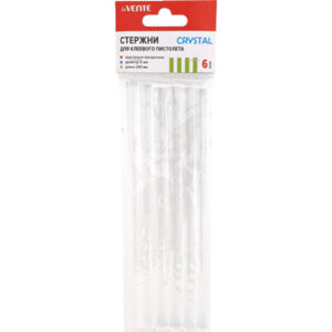 Клеевые стержни 6шт Crystal 11мм кристально прозр длина 200мм 4181000