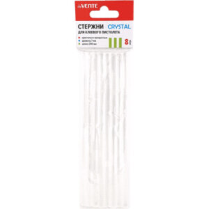 Клеевые стержни Crystal 7мм длина 200мм прозрачные 8шт  4181001