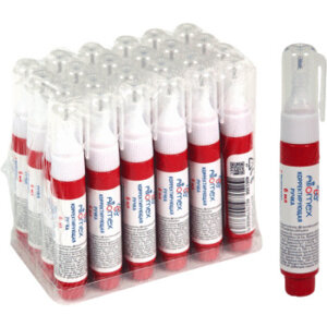 Корректор ручка  6мл быстросохнущая трубчатая система подачи в пласт 4061100