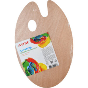 Палитра Art 20x30см деревянная овал 8070003