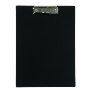 Клипборд A3 вертикальный 1 зажим картон толщина 2,2мм Черный ПВХ 3034806