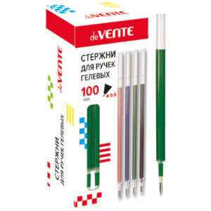 Стержень для ручек гелевых 0,5мм Зеленый 130мм с защитным колпачком 5053703