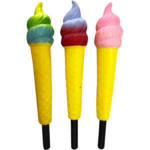 Ручка шар подарочная 0,7мм Squishy с корпусом в форме мороженого асс 9021001