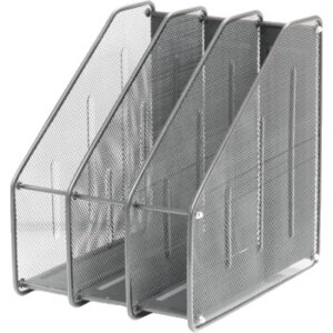 Вертикальный накопитель 3-х секционный 24,5x28x35,3см сетчатый металл 3041008