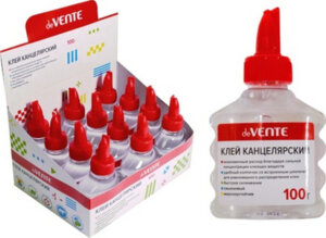 Клей канцелярский 100г на водной основе в пласт бут 4040108