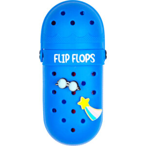 Пенал 1 секц 20x8x4см Flip Flops фигурный EVA с крышкой и ручкой 7027209
