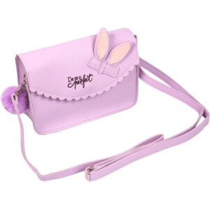 Сумка через плечо 1 секц 19x15x6,5см Rabbit мат искусств кожа на молнии 7034205