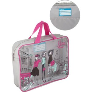 Сумка текстиль с ручками A4 36x28x8см Paris 8057207