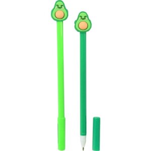 Ручка шар 0,7мм Синяя подарочная Avocado с декор элементом в форме авокадо 5073122