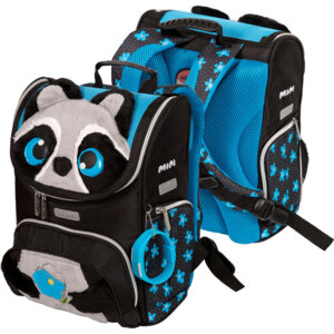 Ранец школьный жесткий 35x26x20см Mini Крошка Енот 14л вес 800г 1 отд на замке 7030217