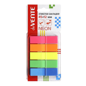 Набор закладок самокл пласт полупроз в диспенсере Z-сложение 2011315