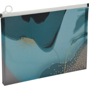 Папка на молнии A4 320x245х25мм Marandi Sparkle 180мкм с расширением полупр 3072214