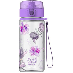Бутылка для воды 400мл Bloom Garden 17,9x6,5см пласт с диффузором с текстиль петл 8090211