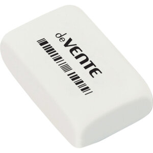 Ластик Box синтетический каучук прямоугольный белый 30x20x7мм 4070907