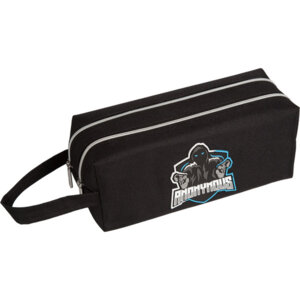 Пенал 2 отд 21x9x9см Anonymous Fighte rпрямоугольный текстиль 7029350