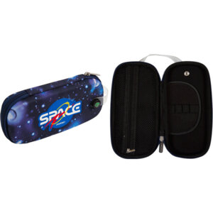 Пенал Astronaut  22x11см EVA плотная ткань twill аппликация из каучука компас 7010348