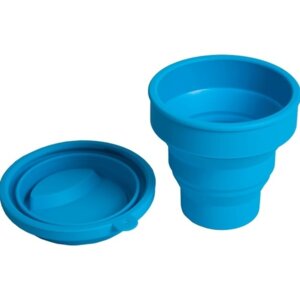 Стакан для ИЗО School силикон складной 80x90x80мм 8071302