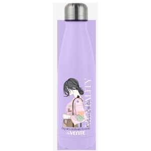 Бутылка термос Mentality 500мл 8-12ч 26,3x7,6x7,6см нержавеющая сталь 8090302