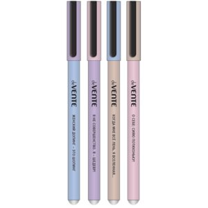 Набор ручек шар 0,7мм Mentality 4шт круглый корп Soft Touch 5073339