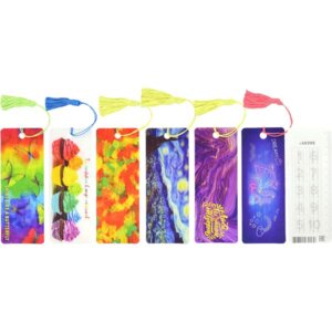 Закладка для книг 3D пластик с линейкой и таблицей умножения 152x57мм декор 8065203