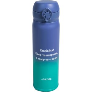 Термос 480мл Smile Life 6,5x22см 8-12ч с поильником и блокировкой нержавеющая сталь 8090318