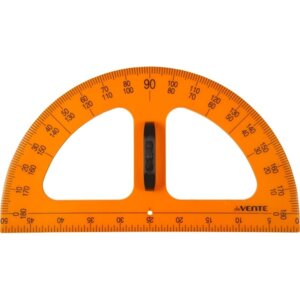 Транспортир пластик 180° для классной доски с держателем 5095800