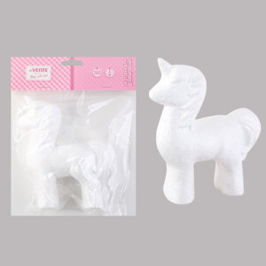 Заготовка для декорирования Единорог из пенополистирола 159x120x48мм 8003106