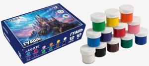 Гуашь 12цв 10 мл Magic Castle 8075301