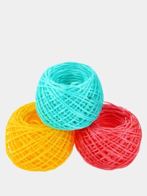 Шпагат полипропиленовый 100м d 1,1мм 500 ТЕКС 4 цв асс 4165801