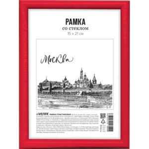 Рамка пластик 15x21см A5 серия 1 стекло 9027029